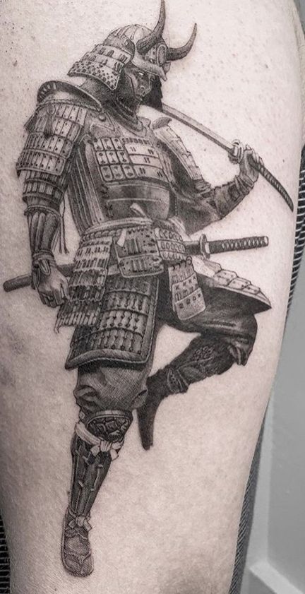 Shogun Tattoo, Maori Tattoo Patterns, Armour Tattoo, Japanese Warrior Tattoo, Samurai Tattoo Sleeve, Samurai Warrior Tattoo, Tatts Ideas, Chicano Tattoos Sleeve, Japanese Art Samurai