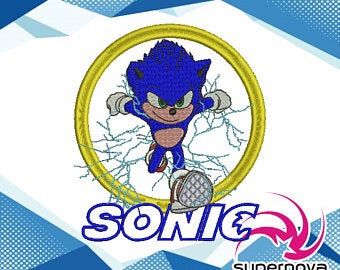 Movie Embroidery, Sonic The Movie, Embroidery Art, The Movie, Machine Embroidery Designs, Embroidery Design, Sonic, Embroidery Designs, United States