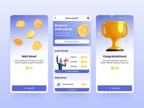 Repito App. Gamification & Bonus Points by Bohdan Kozachok on Dribbble App Badges, Loyalty Program Design, Pizza Project, Passport Template, Tech Apps, Redeem Points, Ui Ux App, Wellness Apps, Loyalty Rewards Program