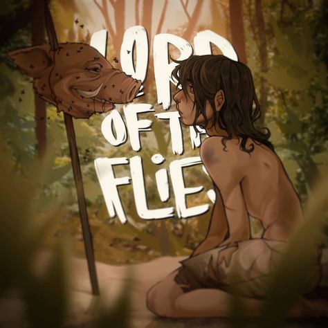 Lord Of The Flies Art, Fly Drawing, Giger Art, Lord Of The Flies, Indie Art, Pretty Drawings, Art Style Inspiration, Gorgeous Art, Classic Literature