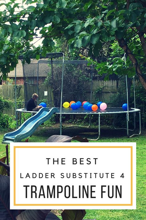 Trampoline Backyard Ideas, Backyard Trampoline Landscape, Landscaping Around Trampoline, Trampoline Landscape Ideas, Under Trampoline Ideas, Trampoline Ideas, Kid Friendly Backyard, Backyard Trampoline, Best Trampoline