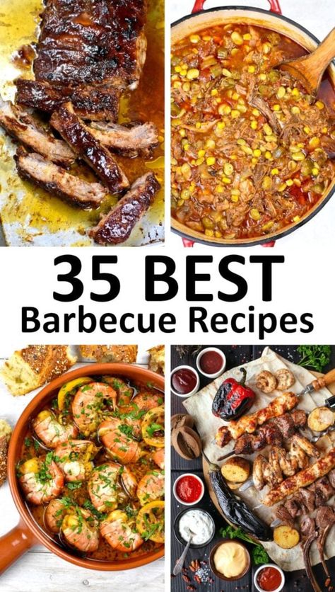 bbq recipes pin Bbq Side Dishes For A Crowd Barbecue, Best Grill Recipes, Easy Bbq Recipes, Mushroom Burgers, Best Bbq Recipes, Vegetarian Bbq, Texas Barbecue, Honey Barbecue, Bbq Menu