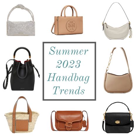 Summer 2023 handbag trends on the blog. Click through to read about the hottest handbag trends for sumemr 2023 #handbags #itbags #summer #summerhandbagtrends #handbagtrends #bagtrends #ss23 #streetstyle #luxury #totes #shoulderbags #hobos #satchels #bucketbags Trendy Shoulder Bags 2023, Summer 2023 Bag Trends, Summer Bags 2023 Trends, Bags 2023 Trends Summer, Purse Styles 2023, Trend Bag 2023, Trending Bags 2023, Summer Handbags 2023, Trendy Handbags 2023