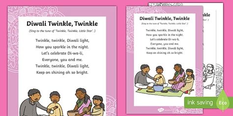 Diwali Songs, English For Kids, Diwali Lights, Fun Songs, Free Teaching Resources, Diwali Festival, Class Activities, Twinkle Twinkle Little Star, Holiday Celebration