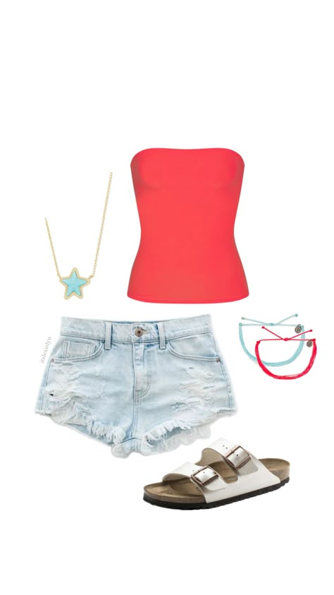 4th of july outfit #outfit #style #fashion #4pfjuly #america #july #fit #fitinspo July Outfit Ideas, July Outfits, 4th Of July Outfit, Fitness Wear Outfits, Casual Preppy Outfits, 4th Of July Outfits, Weekly Outfits, Cowgirl Outfits, Cute Comfy Outfits