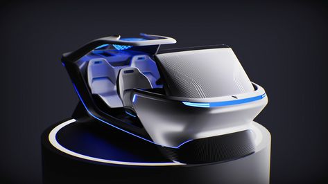 New Engine｜ Intelligent Cockpit :: Behance Swan Feathers, Front Face, Car Sketch, Side Window, The Cabin, New Engine, Design Language, Future Design, Automotive Design