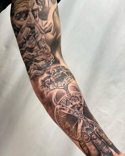 Sleeve Tattoo, Sleeve Tattoos, Tattoos, Instagram