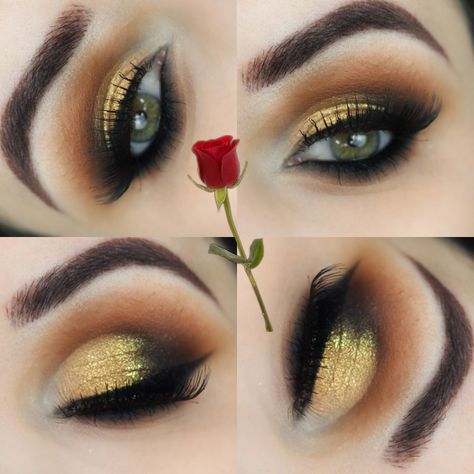 Beauty And The Beast Make Up Ideas, Beauty And The Beast Make Up, Belle Makeup Look, Beauty And The Beast Quince, Beauty And The Beast Wedding Theme, Belle Makeup, Disney Inspired Makeup, Quinceanera Makeup, Beauty And Beast Wedding