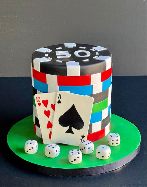 Poker Themed Grooms Cake, Poker Birthday Cake, Poker Cake For Men, Casino Birthday Cake, Casino Cake Ideas, Casino Cake, Computer Cake, Poker Cake, Birthday Beer Cake