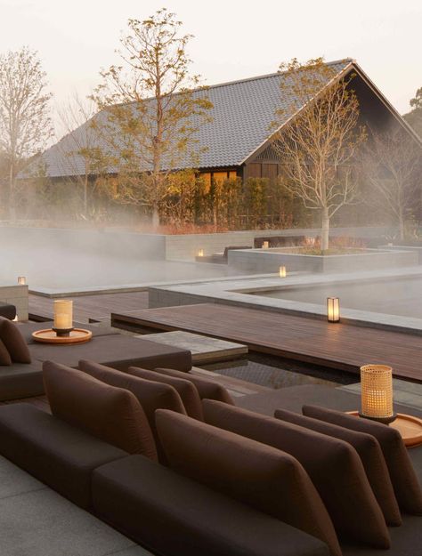 Kerry Hill Architects, Kerry Hill, Japanese Bath, Wellness Resort, Best Spa, Luxury Retreats, Japanese Interior, Garden Parties, The Ranch