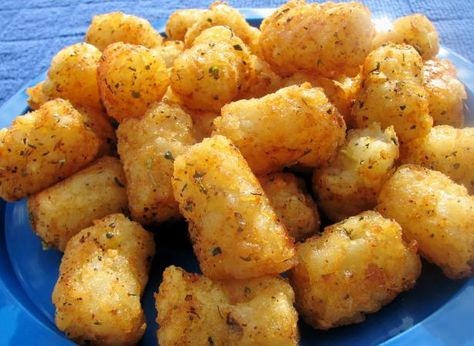 Seasoned Tater Tots (aka Mexi Fries) Mexi Fries, Church Recipes, Recipes Potatoes, Tater Tot Recipes, Taco Time, Frozen French Fries, Tossed Salad, Tater Tots, Smart Cooking