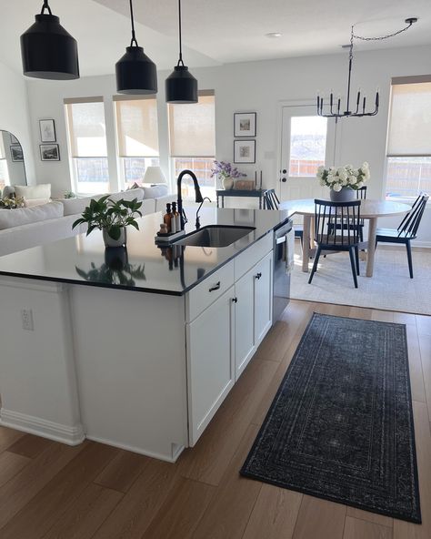 Kitchen Views + Details ✨ I'm on the hunt for a new kitchen runner rug & I'll hopefully be sharing that soon. I'm also sharing a few Amazon Spring Sale finds in stories this week, look out for those! 🙌🏼☺️ See anything you like? Comment "SHOP" for links and FOLLOW me @myaustinhaven for more! 🫶🏼 SAVE | SHARE | FOLLOW | LIKE 🏷️ home decor, living room, home styling, kitchen island, open concept home, pottery barn, west elm #amazonprime #primedeals #amazonspringsale #springsale #amazonfinds ... Kitchen Island Open Concept, Styling Kitchen Island, Open Concept Kitchen Living Room, Home Pottery, Earthy Living Room, Kb Homes, Homes Ideas, Concept Kitchen, Open Concept Home