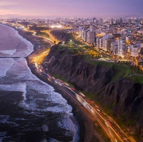 Costa Verde . Lima . Perú . Costa Verde Lima, Latin America Travel, Verde Lima, South American Countries, Sacred Valley, Aerial Drone, Peru Travel, Lima Peru, Round The World