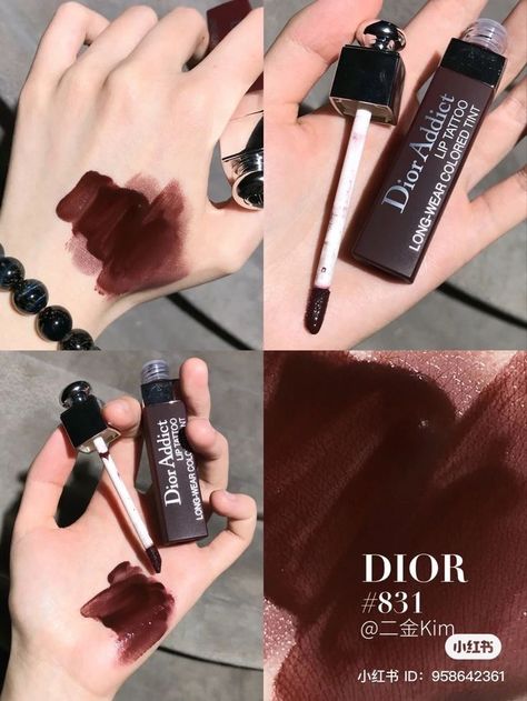 Aesthetic Lipstick, Dark Red Lipstick, Tint Color, Dior Lipstick, Makeup Accesories, Swag Makeup, Pinterest Makeup, Dope Makeup, Lip Tattoos