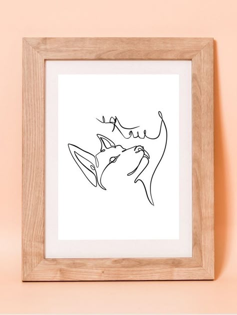 German Shepherd Outline Drawing, German Shepherd Line Art, Girl And Dog Tattoo, Husky Tattoo Simple, German Shepherd Tattoo Outline, Husky Line Art, Tattoo German Shepherd, German Shepherd Outline, Minimal Dog Tattoo