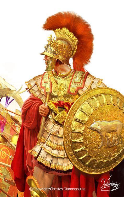 Roman General, Punic Wars, Roman Warriors, Historical Warriors, Roman Legion, Ancient Armor, Diverse Characters, Roman Era, Ancient Warfare