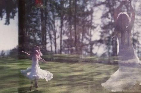 Between Two Worlds, Sofia Coppola, After Life, Two Girls, White Dresses, The Grass, Photography Inspo, Cinematography, Short Film