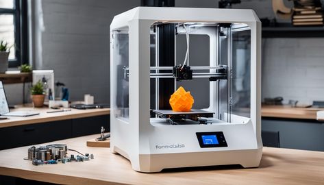 Top 7 Formlabs 3D Printers of 2023 Desktop 3d Printer, Touch Screen Interface, Fdm Printer, Best 3d Printer, Cool Desktop, Additive Manufacturing, 3d Printers, Print Bedding, 3d Printer