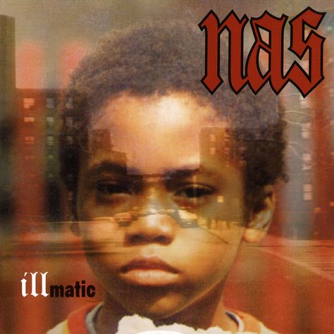 Nas-Illmatic (1994) Nas Albums, Greatest Album Covers, Rap Album Covers, Arte Hip Hop, A Tribe Called Quest, Best Hip Hop, Rap Albums, Real Hip Hop, Pochette Album