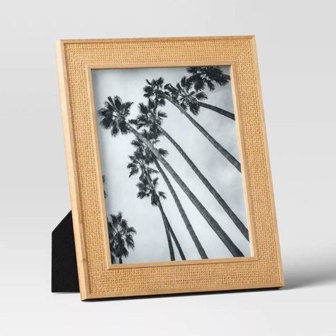 I’m a Home Editor—These Are the Items I Always Recommend Shopping for at Target Table Frames, Frame Placement, Wood Easel, Wicker Table, Target Home Decor, Picture Frame Shop, Old Frames, Vertical Frames, Table Frame