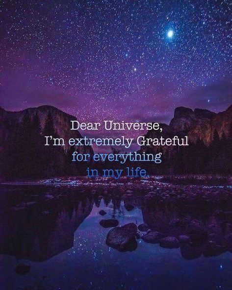 Dear Universe, Beautiful Thoughts, Universe Quotes, A Course In Miracles, Secret Law Of Attraction, Attitude Of Gratitude, Gratitude Quotes, Manifestation Affirmations, Life Coaching