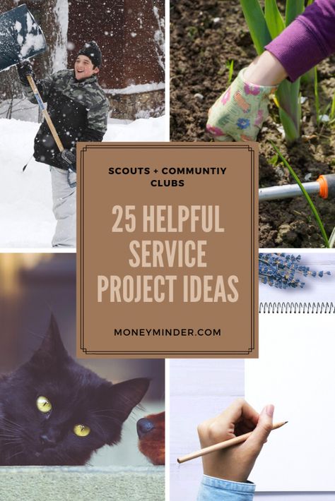 Nhs Project Ideas, Community Service Ideas For College Students, Unique Service Projects, Nhs Service Project Ideas, Community Service Projects For Schools, Youth Group Service Projects, Service Ideas For Adults, Ways To Help Your Community, Community Service Ideas For Groups