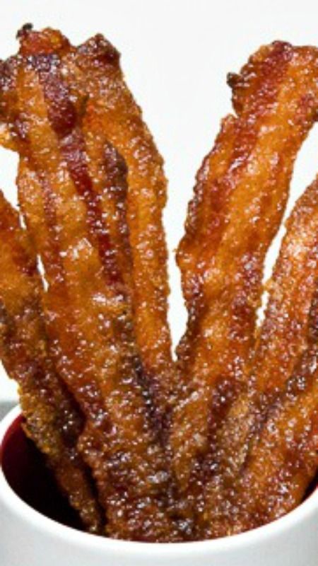 Bacon On A Stick, White Elephant Gag Gifts, Candy Bacon, Bacon Candy, Candied Bacon Recipe, Bacon Recipes Appetizers, Pig Candy, Bacon Dishes, Candy Trees