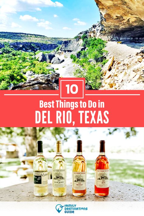 Want to see the most incredible things to do in Del Rio, TX? We’re FamilyDestinationsGuide, and we’re here to help: From unique activities to the coolest spots to check out, discover the BEST things to do in Del Rio, Texas - so you get memories that last a lifetime! #delrio #delriothingstodo #delrioactivities #delrioplacestogo Texas Things To Do Road Trips, Things To Do In Round Rock Texas, Rio Travel Guide, Del Rio Texas, Rio Grande Texas, Where To Stay In Rio De Janeiro, Texas Roadtrip, Family Destinations, Summer Road Trip