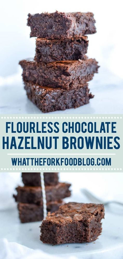 Hazelnut Bars, Dairy Free Nutella, Gluten Free Brownie Recipe, Hazelnut Brownies, Easy Chocolate Pie, Gluten Free Brownies Recipe, Nutella Recipes Easy, Bars Healthy, Best Chocolate Desserts