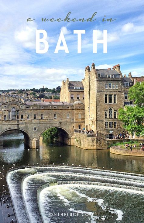 Travel Light Summer, England Travel Guide, Spa Weekend, Bath England, Eat And Drink, Weekend Breaks, Packing List For Travel, Bath Spa, Packing Tips For Travel