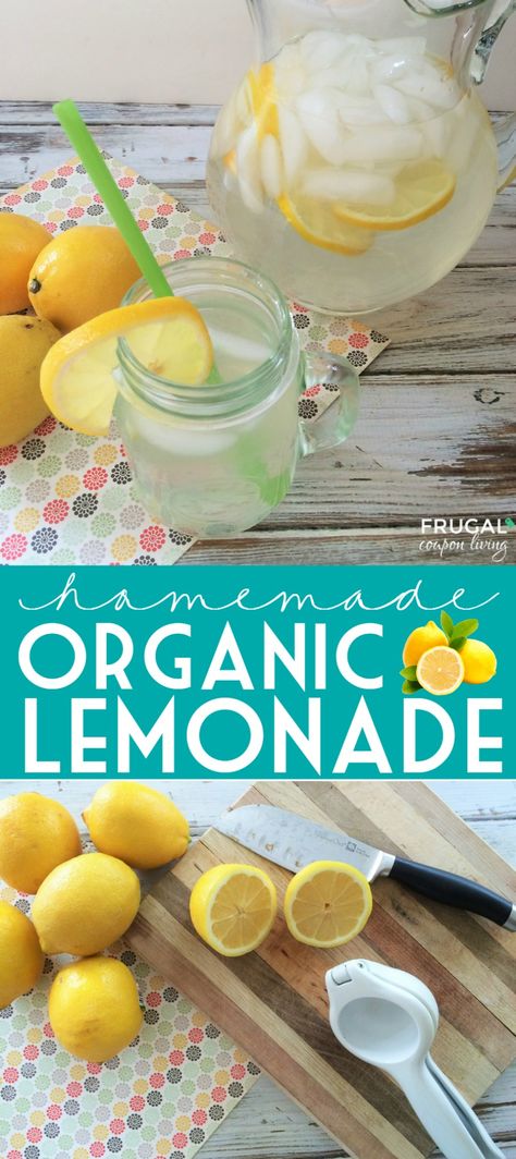 We wanted to pair our favorite Organic Lemonade Recipe with our Homemade Lemonade Stand. Details on Frugal Coupon Living. Organic Lemonade Recipe, Homemade Lemonade Stand, Barbeque Sides, Popular Mixed Drinks, Organic Lemonade, Lemon Tarts, Homemade Lemonade Recipes, Fun Drinks Alcohol, Organic Cooking