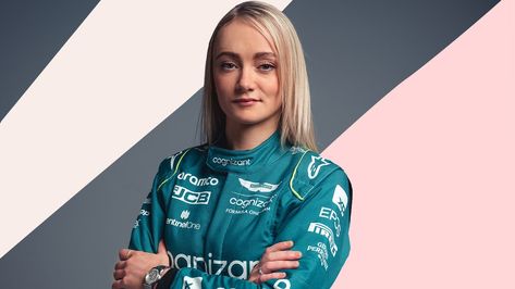 Jessica Hawkins on the importance of representation in Formula 1. Jessica Hawkins, Aston Martin F1, Drive To Survive, Latest Series, F1 Driver, Different Sports, Yoga Health, Play Golf, F1 Drivers