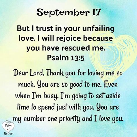 Birth Month Quotes, September Images, Psalms Quotes, Psalm 13, Days Quotes, Prayer Time, Prayer Changes Things, Heaven Quotes, Daily Devotion