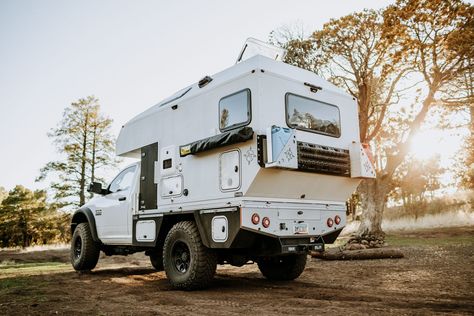 AT Overland’s Aterra XL Flatbed Camper - Expedition Portal Flatbed Camper, Expedition Overland, Truck Toppers, Camper Beds, Slide In Camper, Truck Beds, Rooftop Tent, Overland Trailer, Expedition Portal