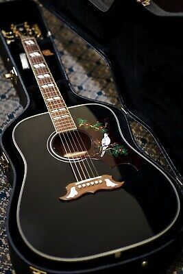 Unique Acoustic Guitars, Gibson Dove, Black Acoustic Guitar, Relatable Content, Awesome Sauce, Guitar Stuff, Acoustic Guitars, Guitar Design, Acoustic Electric Guitar