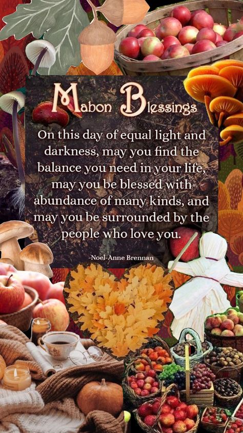 Happy Mabon #fallvibes #fallharvest #autumn #mabon #witchcraft #harvest #mushroom Mabon Witchcraft, Mabon Food, Mabon Crafts, Happy Mabon, Mabon Traditions, You Are Blessed, Autumn Season, Fall Harvest, Fall Vibes