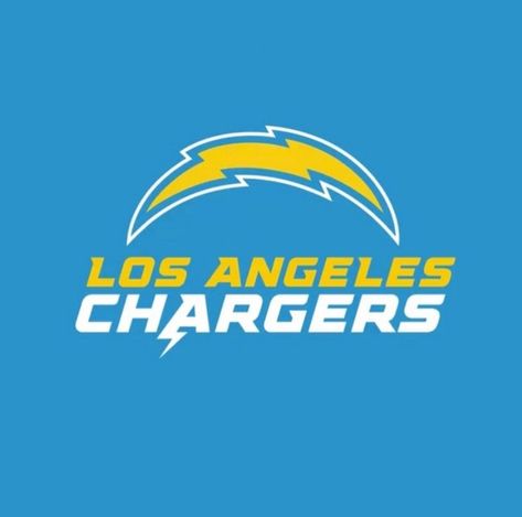 Los Angeles Chargers New Logo Los Angeles Chargers Logo, Chargers Logo, New Orleans Saints Football, Saints Football, Sports Team Logos, Nfl Logo, Jersey Logo, Sports Wallpapers, Los Angeles Chargers