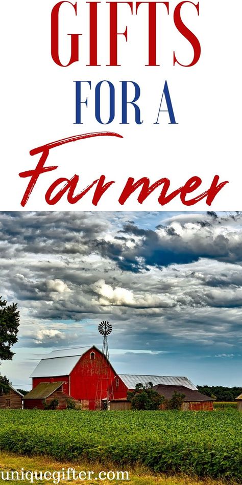 Gifts for a Farmer | What to Buy A Farmer | Unique Presents to Buy A Farmer | Modern Gifts for a Farmer | Entertaining Gift Ideas for a Farmer | Farmer Gift Ideas | Presents to buy a friend who farms | #farmer #gifts #countrygifts Gifts For Farmers Dad, Gifts For A Farmer, Boyfriend Birthday Ideas, Farmers Day, Homemade Fathers Day Gifts, 65th Birthday Gift, Entertaining Gifts, Farm Gifts, Hobby Farm