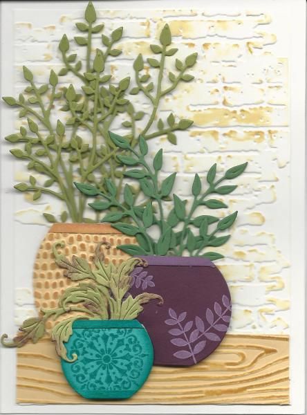 Cards Using Oval Dies, Paper Succulents, A Brick Wall, Cards Flowers, Color Challenge, What To Use, Cardmaking Ideas, Card Layouts, Embossed Cards