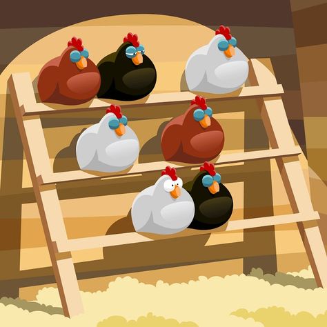 Chickens For Beginners, Chicken Perches, City Chicken, Chicken Roost, Baby Chicks Raising, Chickens In The Winter, Chicken Barn, Diy Chicken Coop Plans, Coop Design