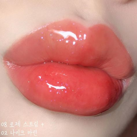 Plump Lips Aesthetic, Pink Lip Aesthetic, Plump Lips Makeup, Lips Aesthetic, Plump Lips Naturally, Korean Lips, Lip Art Makeup, Classy Makeup, Perfect Nose