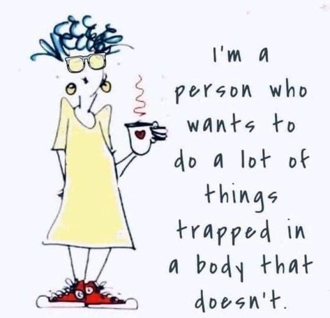 Morning Person Humor, Chronic Illness Humor, Illness Humor, Sick Humor, Funny Cartoon Quotes, Chronic Illness, Great Quotes, Favorite Quotes, Me Quotes