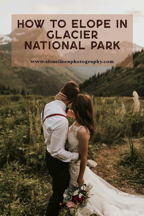 Glacier Park Elopement, National Parks In The Us, Glacier Elopement, Glacier National Park Trip, Colorado National Parks, Glacier National Park Wedding, Glacier National Park Elopement, National Parks Photography, Elopement Planning