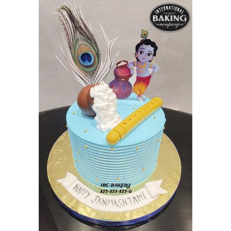 Janmashtami special theme cake 💚🩵 Janmashtami Theme Cake, Krishna Theme Cake, Krishna Birthday, Janmashtami Special, Janmashtami Decoration, Happy Janmashtami, Radha Krishna Love Quotes, Krishna Photo, Radha Krishna Love