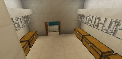 Minecraft Walk In Closet Dressing Room Minecraft Rooms, Closet Dressing Room, Minecraft Things, Cool Minecraft Creations, Minecraft Furniture, Minecraft Decorations, Minecraft Inspo, Minecraft Stuff, Cool Minecraft