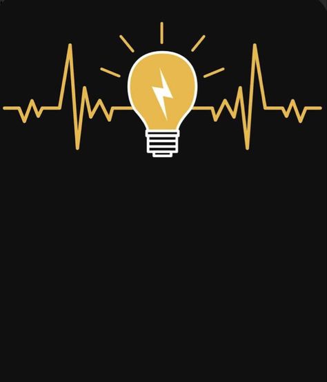 Electrical Logo Design Graphics, Electricity Art, Electrician Logo, Light Bulb Art, Tshirt Printing Design, Photo Logo Design, Background Design Vector, Photo Art Frame, Show Love