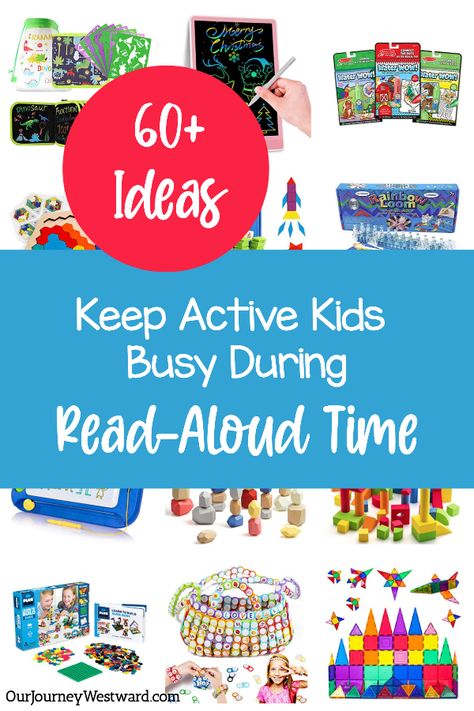 Family Read Alouds, Busy Activities, Homeschool Elementary, Busy Boxes, Quiet Activities, Family Reading, Read Alouds, Homeschool Kindergarten, Homeschool Life