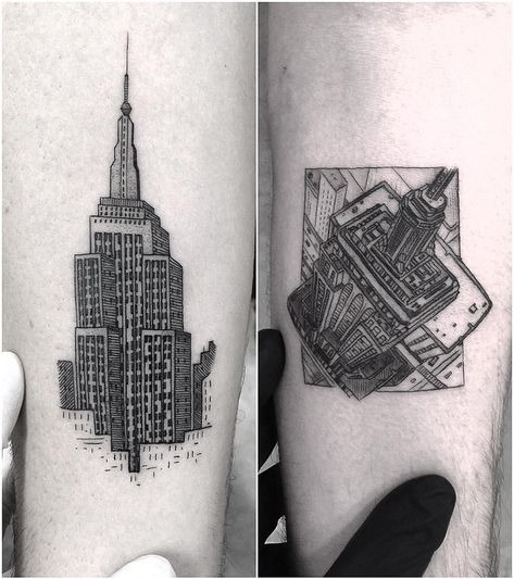 Bombayfoor on Instagram: “Empire State Building! I miss you Nyc I will come back in the next year 🍎🇺🇸 #darkartist #blackworkerssubmission #btattooing #onlyblackart…” I Will Come Back, B Tattoo, Empire State, I Miss You, Empire State Building, I Missed, Come Back, I Tattoo, Miss You