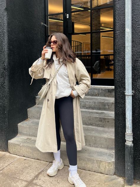 Shop ASOS DESIGN Petite chuck on trench … and other curated products on LTK, the easiest way to shop everything from your favorite creators. Veja Trainers, Outfit Petite, Pilates Outfit, Quay Sunglasses, Lululemon Leggings, Pilates, Asos, Quick Saves, Design