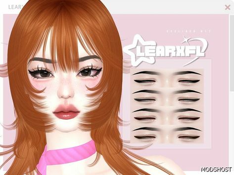 Download Eyeliner N17 for Sims 4 at ModsHost NOW! Eyeliner N17, 10 swatches, HQ and BGC. Standalone item with thumbnail. Recoloring not allowed. #makeup #gaming #sims #mods #videogames #sims4cc Doll Eyes Sims 4 Cc, Sims 4 Hq Mod, Sims 4 Face Presets Eyes, Sims 4 Cc Face Makeup, Sims4cc Face, Sims 4 Mods Lashes, Gyaru Makeup Sims 4 Cc, Female Sims 4 Cc Hair, Sims4 Eyeliner